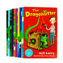 The Dragonsitter Series Collection 10 Books Set by Josh Lacey (The Dragonsitter, The Dragonsitter Takes Off, The Dragonsitter's Castle, The Dragonsitter's Island, The Dragonsitters Party & More)