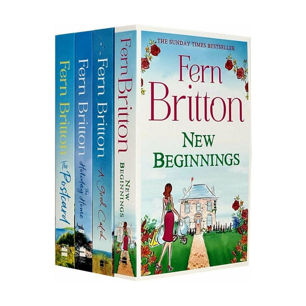 Fern Britton Collection 4 Books Set - The Postcard, The Holiday Home, New Beginnings, A Good Catch