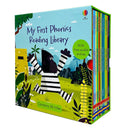 Usborne My First Phonics Reading Library 20 Books Collection Box Set (Phonics Readers) (WITH FREE AUDIO ONLINE Age 3+)