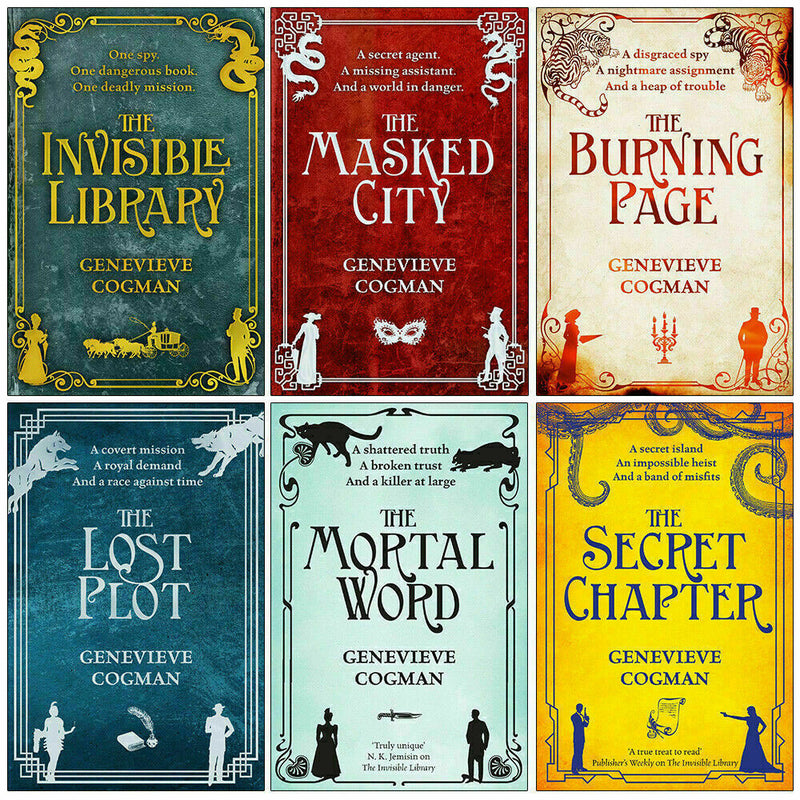 ["9781529070965", "adventure", "fantasy", "fiction books", "genevieve cogman", "genevieve cogman book collection", "genevieve cogman book collection set", "genevieve cogman book set", "genevieve cogman books", "genevieve cogman collection", "genevieve cogman the invisible library books", "genevieve cogman the invisible library collectiion book set", "genevieve cogman the invisible library series", "the burning page", "the invisible library", "the invisible library series", "the invisible library series 6 books set", "the invisible library series book collection", "the invisible library series books", "the invisible library series collection", "the lost plot", "the masked city", "the mortal word", "the secret chapter"]