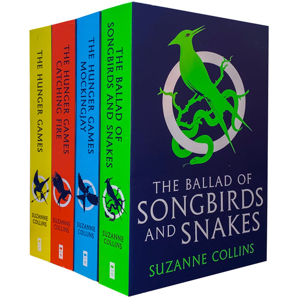 Hunger Games Books Set 1-4 by Suzanne Collins