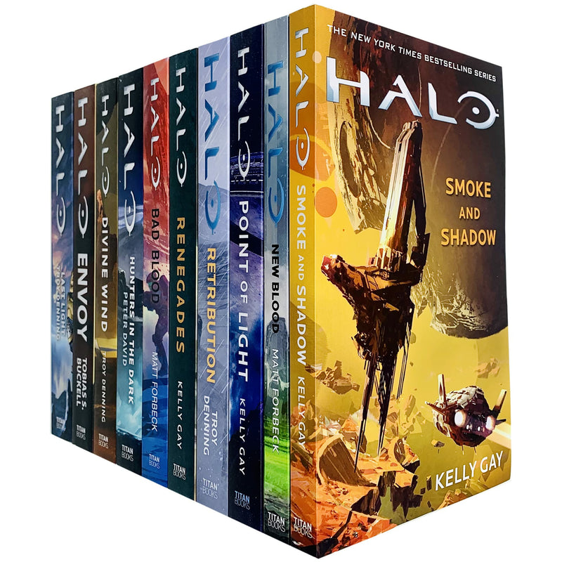 ["9789526539928", "bad blood", "bad blood halo", "Childrens Books (11-14)", "cl0-CERB", "divine wind halo", "envoy halo", "fiction games", "halo", "halo 5 guardian", "halo bad blood", "halo book collection", "halo book collection set", "halo book series", "halo book set", "halo books", "halo divine wind", "halo envoy", "halo fireteam raven", "halo game collection", "halo hunters in the dark", "halo infinite", "halo last light", "halo new blood", "halo renegades", "halo universe", "halo video series", "halo wars 2", "hunters in the dark halo", "last light", "last light halo", "legacy of onyx", "new blood", "oblivion", "renegades", "retribution", "science fiction", "smoke and shadow", "video games", "xbox halo games", "xbox halo series"]