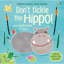 Usborne Don't Tickle Wildlife Series 1 Collection 5 Books Set (Touchy-Feely Sound Books) Elephant, Lion, Tiger, Hippo, Polar Bear