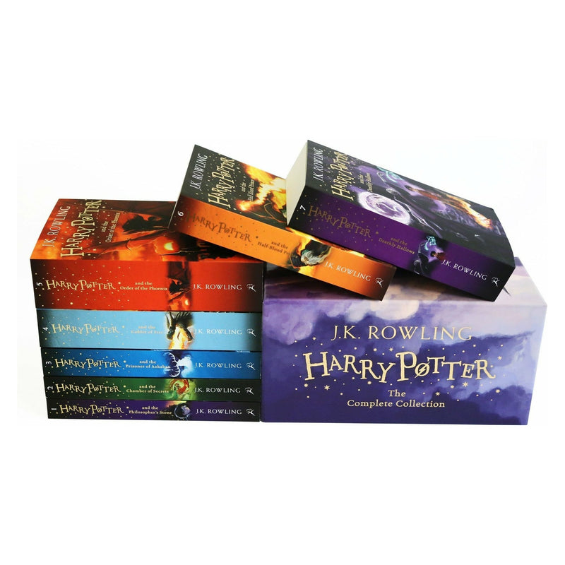 Harry Potter Paperback Box Set (Books 1-7) (Signature Edition) - J. K.  Rowling,J.K. Rowling,JK Rowling: 9781408812525 - AbeBooks