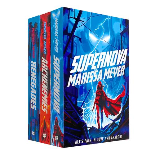 Renegades Series 3 Books Collection Set by Marissa Meyer - Renegades, Archenemies, Supernova