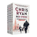 Chris Ryan Strike Back Thriller 4 Books Collection Set - Deathlist, Shadow Kill, Global Strike, Red Strike
