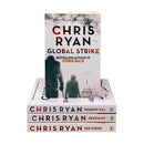 Chris Ryan Strike Back Thriller 4 Books Collection Set - Deathlist, Shadow Kill, Global Strike, Red Strike