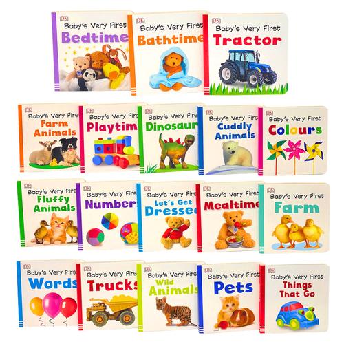 ["9780241376911", "baby books", "Babys First Library", "Babys very first Bathtime", "Babys very first Bedtime", "Babys very first Colours", "Babys very first Cuddly Animals", "Babys very first Dinosaurs", "Babys very first Farm", "Babys very first Farm Animals", "Babys very first Fluffy Animals", "Babys very first Let's Get Dressed", "Babys Very First Library 18 Board Books Box Set", "Babys very first Mealtime", "Babys very first Numbers", "Babys very first Pets", "Babys very first Playtime", "Babys very first Things That Go", "Babys very first Tractor", "Babys very first Trucks", "Babys very first Wild Animals", "Babys very first Words", "Childrens Books", "Childrens First Book Set", "Childrens Library", "Early Learning Books", "Kids Books"]