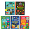 Usborne 100 Things To Know Collection 5 Books Box Set (Planet Earth, Space, Human Body, Science &amp; Numbers, Computers, Coding)