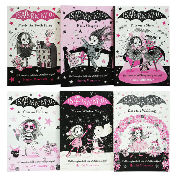 Harriet Muncaster Isadora Moon Series 2 Collection 6 Books Set (meets the Tooth Fairy, Goes to a Wedding, Goes on Holiday &amp; More)