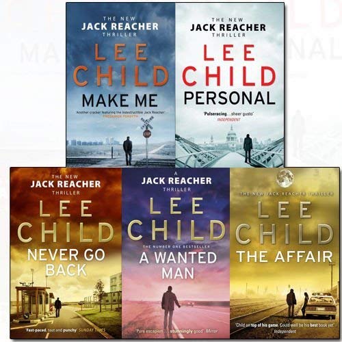 Jack Reacher Series (16-20) 5 Books Collection Set By Lee Child