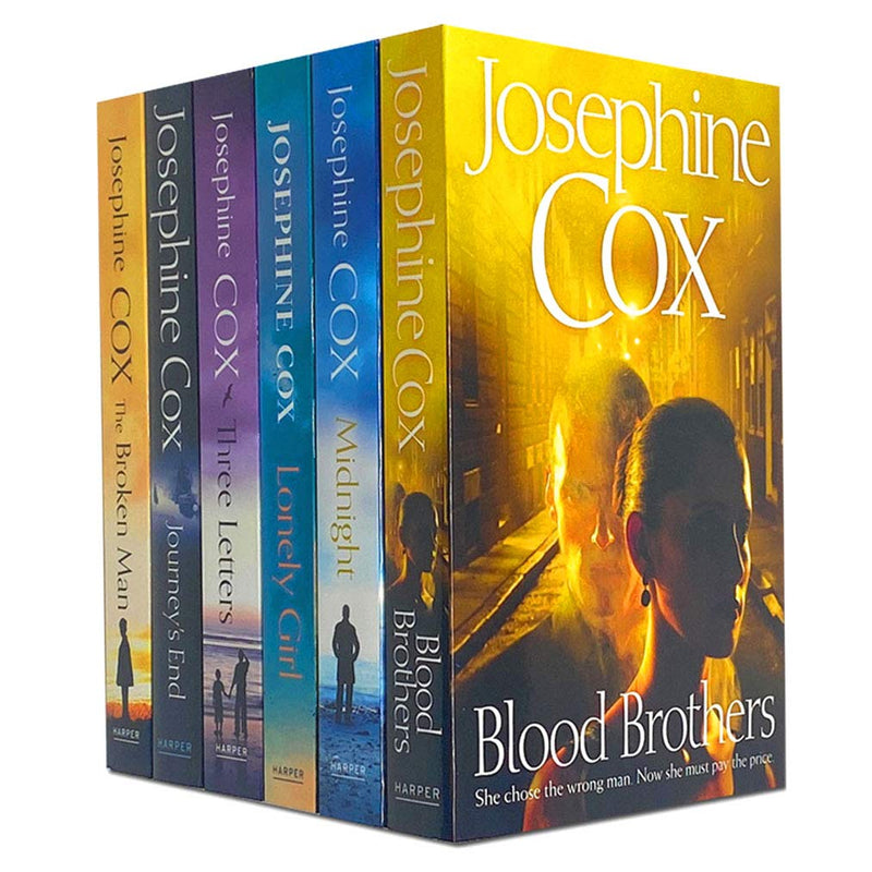 ["9789123820863", "adult fiction books", "bestselling novels", "blood brothers", "books by josephine cox", "family romance", "family saga", "fiction books", "jinnie", "josephine cox", "josephine cox books", "josephine cox collection", "josephine cox latest book", "josephine cox series", "journey end", "let it shine", "lonely girl", "looking back", "midnight", "the broken angel", "the woman who left", "three letters"]