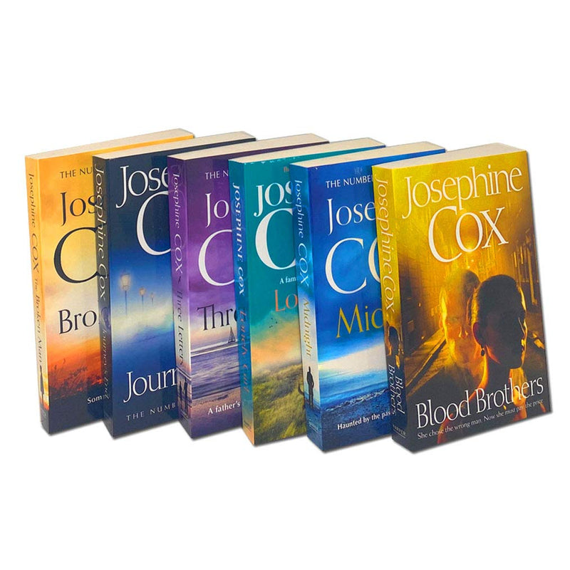 ["9789123820863", "adult fiction books", "bestselling novels", "blood brothers", "books by josephine cox", "family romance", "family saga", "fiction books", "jinnie", "josephine cox", "josephine cox books", "josephine cox collection", "josephine cox latest book", "josephine cox series", "journey end", "let it shine", "lonely girl", "looking back", "midnight", "the broken angel", "the woman who left", "three letters"]