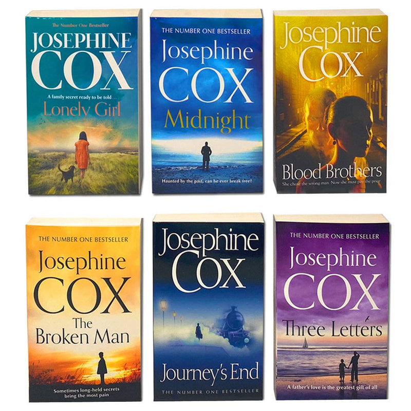 ["9789123820863", "adult fiction books", "bestselling novels", "blood brothers", "books by josephine cox", "family romance", "family saga", "fiction books", "jinnie", "josephine cox", "josephine cox books", "josephine cox collection", "josephine cox latest book", "josephine cox series", "journey end", "let it shine", "lonely girl", "looking back", "midnight", "the broken angel", "the woman who left", "three letters"]