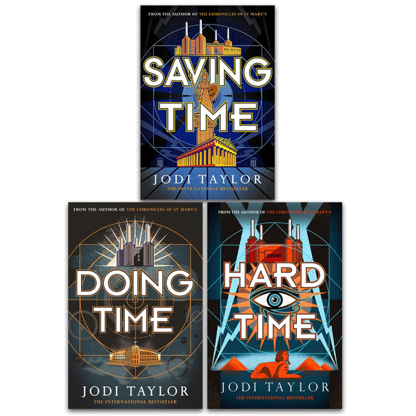 Jodi Taylor Time Police Series 3 Books Set (Saving Time, Hard Time, Doing Time)