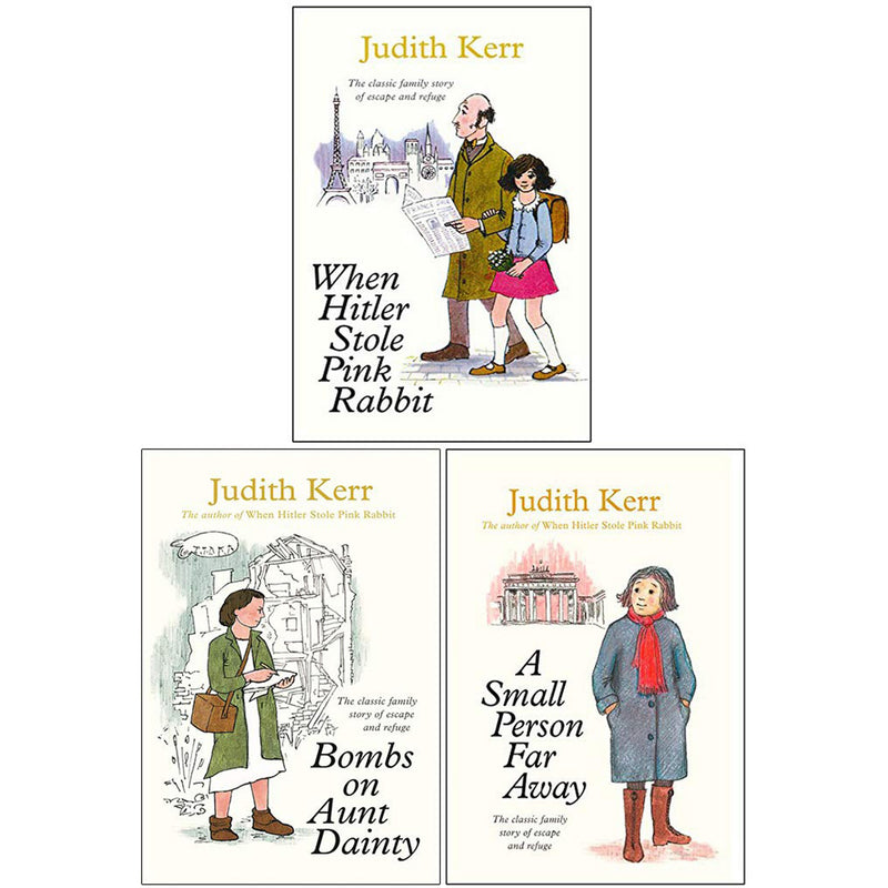 ["9780007967803", "a small person far away", "bombs on aunt dainty", "children books", "children collection", "children fiction books", "essential modern classics", "fiction books", "historical fiction", "judith kerr", "judith kerr book collection", "judith kerr book set", "judith kerr books", "judith kerr books for children", "judith kerr paperback", "junior books", "war stories", "when hitler stole pink rabbit", "world war fiction", "world war history", "young teen"]