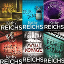 Kathy Reichs Temperance Brennan Collection 6 Books Set Series 1 - Deja Dead, Death Du Jour, Deadly Decisions, Fatal Voyage, Grave Secrets, Bare Bones