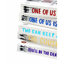 Karen M McManus 5 Books Collection Set (You'll Be the Death of Me, The Cousins, Two can keep a secret, One Of Us Is Lying, One Of Us Is Next)