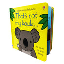 Usborne Touchy Feely Wild Animals Collection 4 Books Set by Fiona Watt Thats not my Monkey, Tiger, Koala, Kangaroo