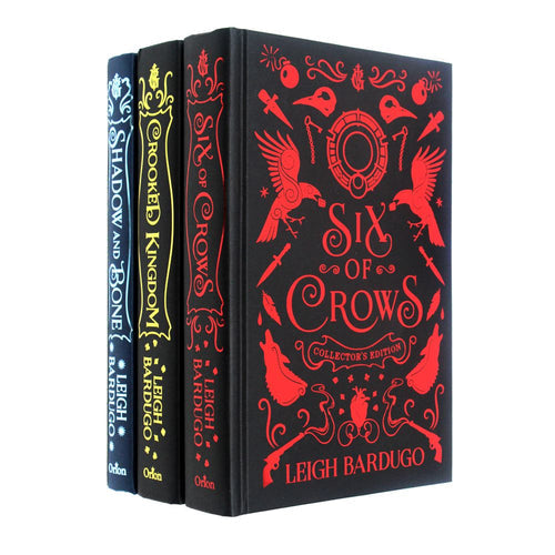 Grishaverse Shadow and Bone &amp;amp; Six of Crows Duology Collector&amp;#39;s Edition 3 Books Collection Set by Leigh Bardugo