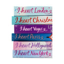 I Heart Series 6 Books Collection Set by Lindsey Kelk (I Heart New York, I Heart Hollywood, I Heart Paris, I Heart Vegas, I Heart London &amp;amp; I Heart Christmas)