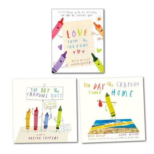 The Crayons Collection 3 Books Set By Drew Daywalt & Oliver Jeffers