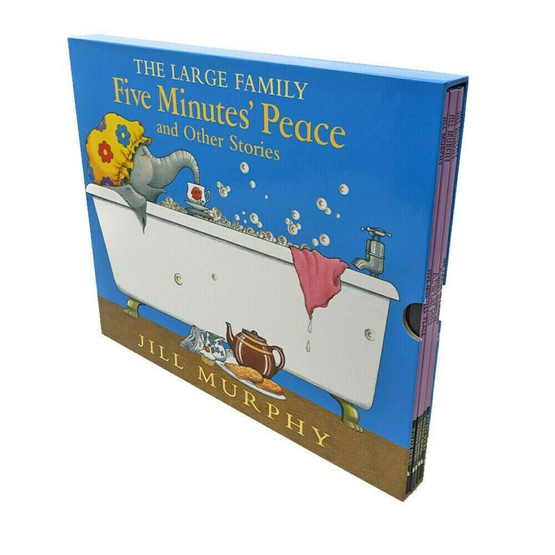 ["9781406379396", "a piece of cake", "a quiet night in", "all in once peace", "childrens books", "five minutes peace", "jill murphy", "jill murphy book collection", "jill murphy book collection set", "jill murphy books", "jill murphy collection", "large family box set", "mr large in charge", "the large family", "the large family book collection", "the large family book collection box set", "the large family book collection set", "the large family book set", "the large family books", "the large family collection"]