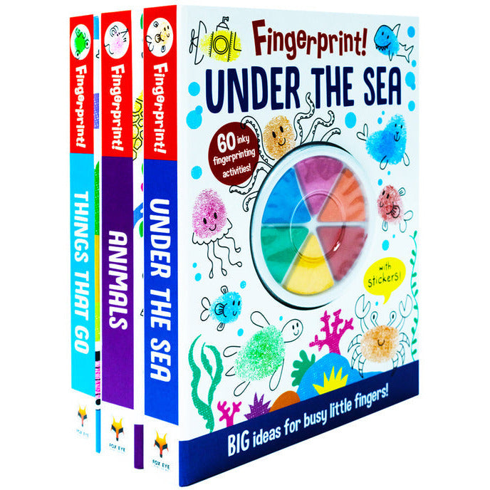 ["9781804451212", "alice barker", "animals", "children books", "Childrens Activity books", "childrens books", "coloring books for kids", "fingerprint", "fingerprint activities", "fingerprint animals", "fingerprint things that go", "fingerprint under the sea", "fox eye", "fox eye publishing", "Painting", "painting activity books", "painting books", "Things That Go", "under the sea"]