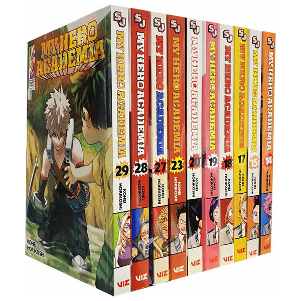 My Hero Academia Series Collection 10 Books Set By Kohei Horikoshi