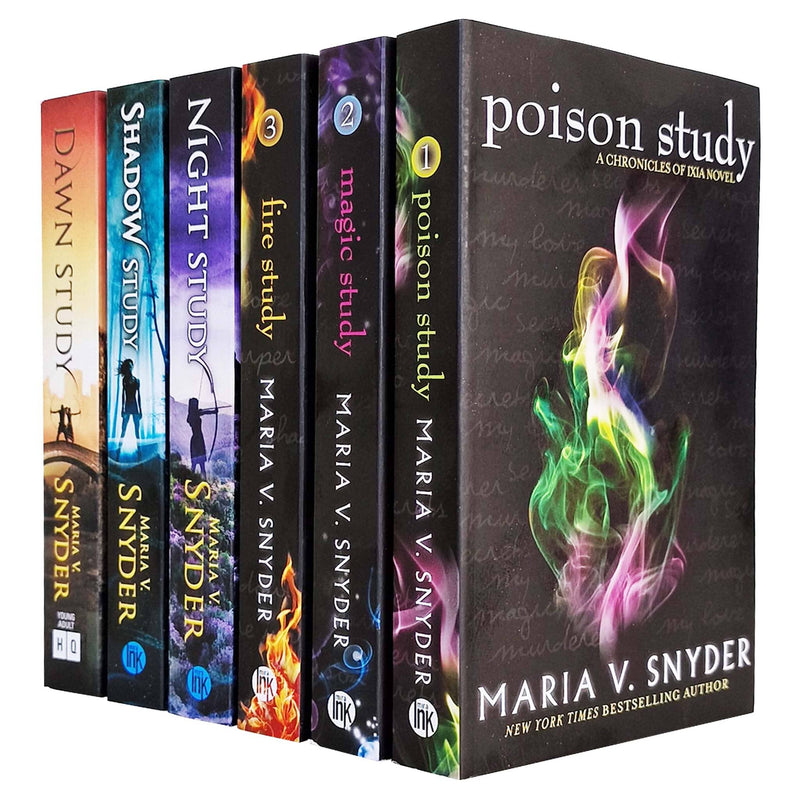 ["9780007967650", "a chronicles of ixia series", "Adult Fiction (Top Authors)", "chronicles of ixia", "chronicles of ixia box set", "cl0-PTR", "dawn study", "fire study", "magic study", "maria snyder collection", "maria v. snyder", "night study", "poison study", "shadow study"]