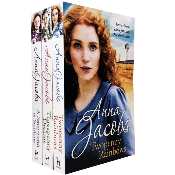 Anna Jacobs Michaels Family Series 3 Books Collection Set NEW COVER - books 4 people