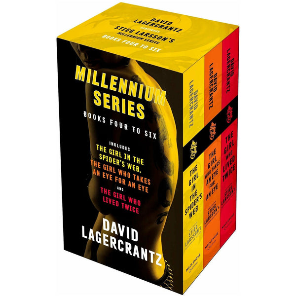 The Millennium Trilogy 3 Books Collection Set by David Lagercrantz (Books 4 - 6)