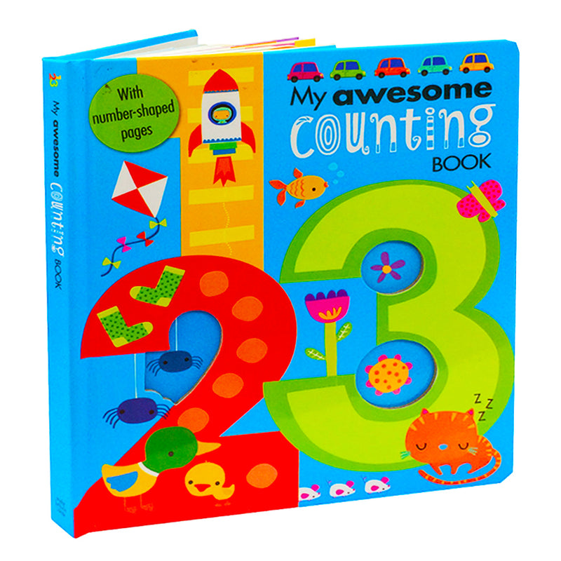 ["9781785985089", "ABC/Numbers", "animals", "board book", "Children Board Books", "Children Maths Book", "childrens book", "Childrens Books", "Childrens Books (0-3)", "childrens counting books", "Childrens Learning Books", "cl0-VIR", "Counting Activities", "counting activities book", "counting activities for children", "Counting Book", "Counting Books", "Early Learning", "Early Reading", "Illustrated Book", "My Awesome Counting Book", "number counting", "numbers", "numbers book", "Picture Books", "shapes"]