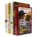 Nicholas Sparks Collection 5 Books Set Two by Two, Every Breath, Message in a Bottle, The Longest Ride, A Walk to Remember