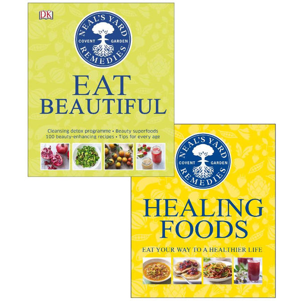 Neal's Yard Remedies Collection 2 Books Set Eat Beautiful and Healing Foods