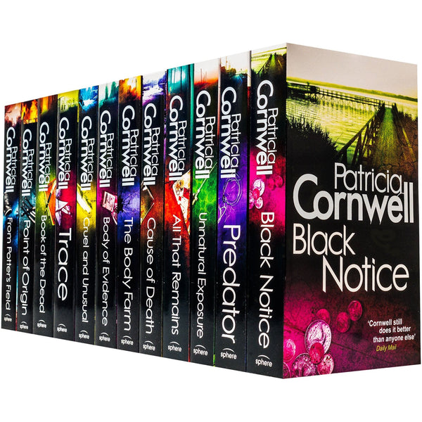 Kay Scarpetta Series 12 Books Collection Set By Patricia Cornwell
