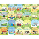Usborne Farmyard Tales Poppy and Sam Series 20 Books Collection Box Set By Heather Amery (The Hungry Donkey, Camping Out, Tractor in Trouble &amp; More)