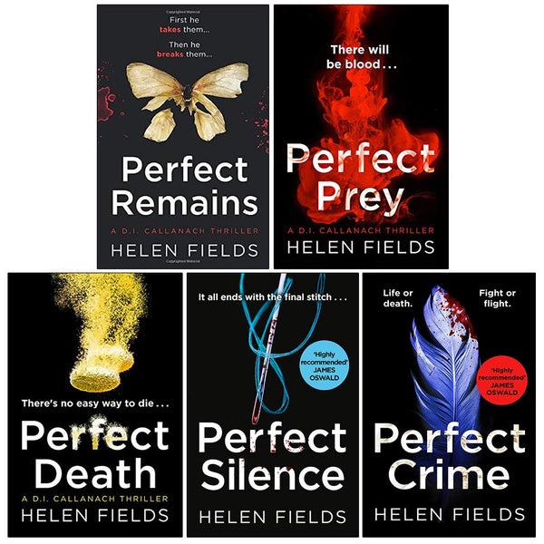 A Di Callanach Thriller Series 5 Book Collection Set Perfect Crime Perfect Prey Perfect Silence Perfect Death Perfect Remains - books 4 people