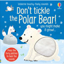Usborne Don't Tickle Wildlife Series 1 Collection 5 Books Set (Touchy-Feely Sound Books) Elephant, Lion, Tiger, Hippo, Polar Bear