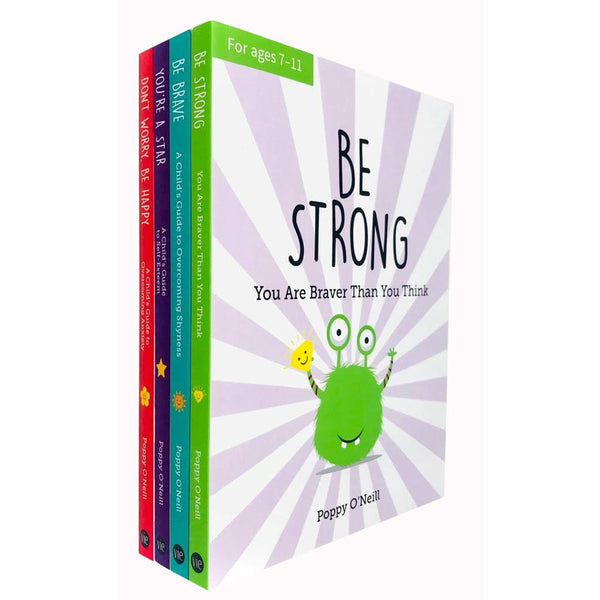 Poppy O'Neill Collection 4 Books Set (Be Strong, Be Brave, You're a Star, Don't Worry Be Happy)