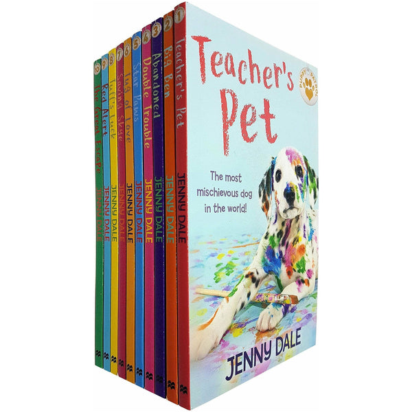 Jenny Dale 10 Books Collection Set Puppy Patrol Star Paws Red Alert