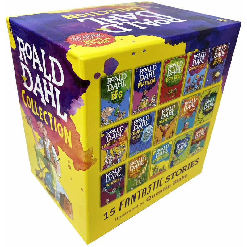 Roald Dahl Collection 15 Books Box Set (Roald Dahl Books)