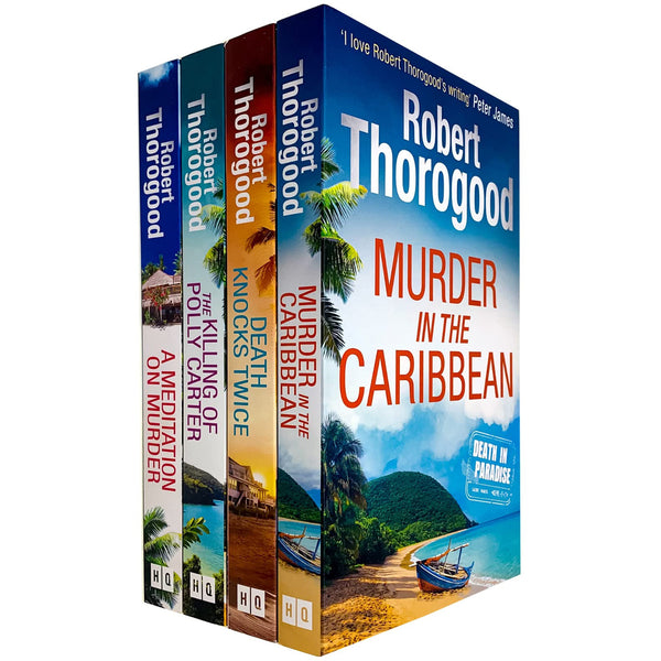 A Death in Paradise Mystery 4 Books Collection Set By Robert Thorogood