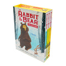 Rabbit and Bear Series 3 Books Collection Set By Julian Gough (Rabbits Bad Habits, The Pest in the Nest, Attack of the Snack)
