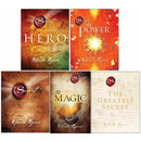 Rhonda Byrne The Secret Series 5 Books Collection Set, Hero, The Power, The Secret, The Magic, The Greatest Secret