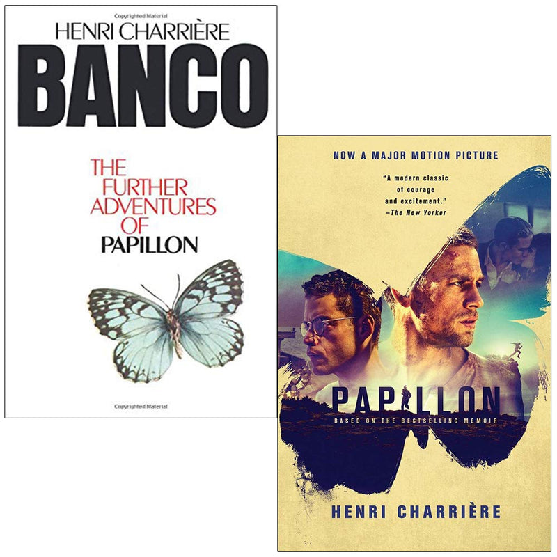 ["9780678461495", "Autobiography", "Banco the Further Adventures of Papillon", "Crime & criminology", "endurance & survival", "Essays", "Harper Perennial Modern Classics", "Henri Charriere", "Henri Charriere book", "Henri Charriere books", "Henri Charriere books set", "historical", "Journals", "Letters", "military", "Papillon", "political", "Politics & Philosophy", "Prisons", "Society", "True stories of heroism"]