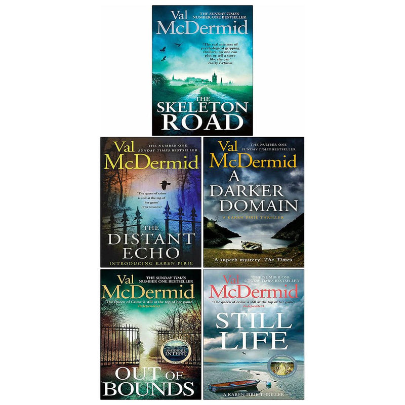 ["A Darker Domain", "Action Stories", "Adventure Stories", "Broken Ground", "Out of Bounds", "Police Procedurals", "Psychological Thrillers", "Still Life", "The Distant Echo", "The Skeleton Road", "tony hill books in order", "Val Mcdermid", "Val Mcdermid Book Collection", "Val Mcdermid Book Collection Set", "Val Mcdermid Books", "val mcdermid books in order", "Val Mcdermid Collection", "Val Mcdermid Karen Pirie Series", "val mcdermid latest book", "Val Mcdermid Series", "val mcdermid tony hill books in order", "Women Sleuths"]