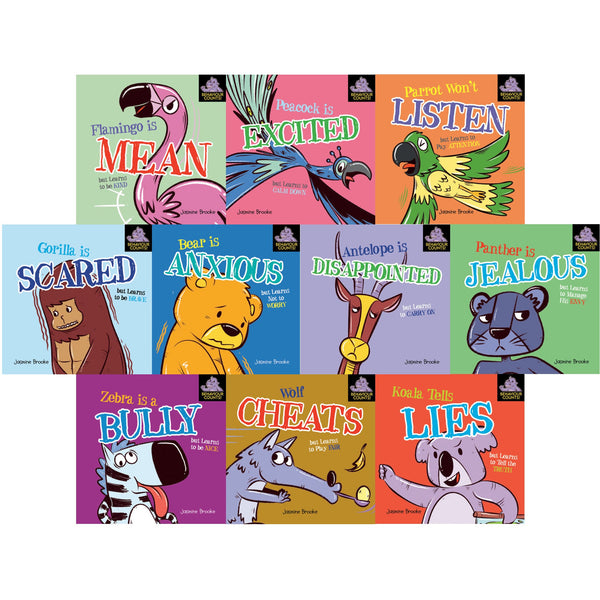Behaviour Counts 10 Books Collection Set Series 2 (Kids Behaviour &amp; Emotion Matters) Koala Lies,