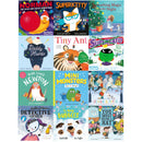 Preschool (Age 0-5) Children Early Reader Bedtime Stories Picture 12 Books Collection Set Series 2