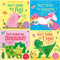 Usborne Don't Tickle Collection 4 Books Set (Touchy-Feely Sound Books) Unicorn, T-Rex, Dinosaur, Pig